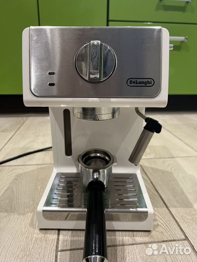 Кофеварка delonghi ecp 33 21 w белая