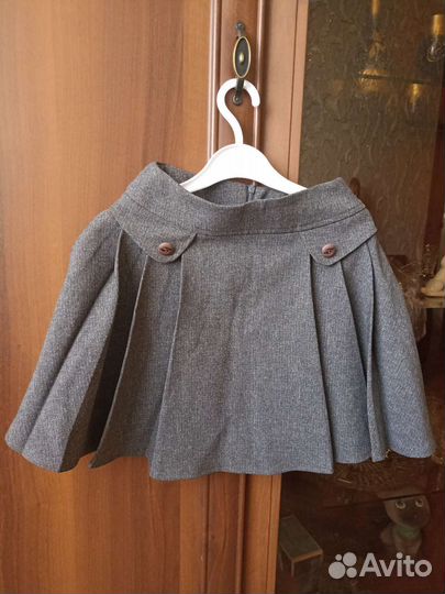 Костюм для девочки (жакет, юбка), размер 146-152