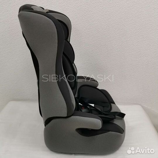 Автокресло teddy bear 9-36 кг. серое