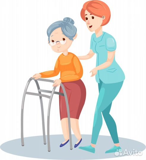 Сиделка с проживанием без посредников