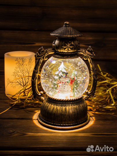 Фонарь/светильник новый музыкальный Новый год