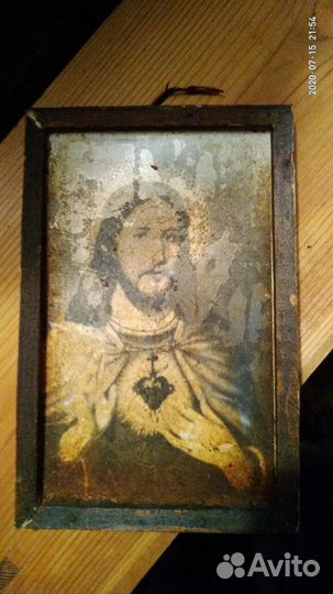 Деревенские самодельные иконы