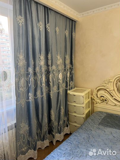 Комплект штор с тюлью