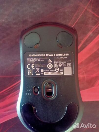 Игровая мышка Steelseries rival 3 wireless