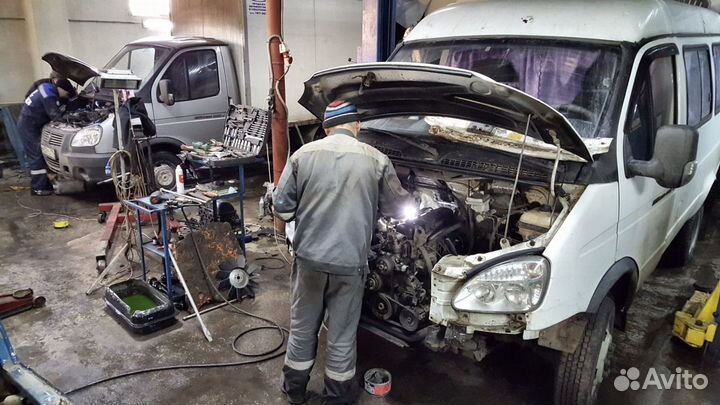 Ремонт ГАЗель, газон, Соболь