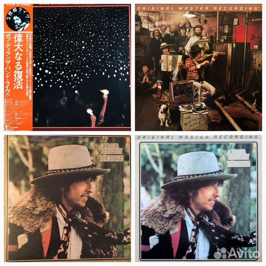 Bob Dylan mfsl LP, Japan LP коллекция винила