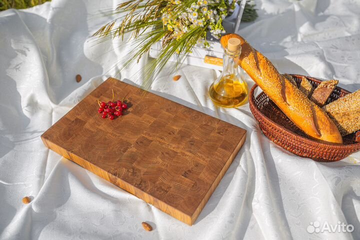 Разделочная доска; Торцевая разделочная доска;