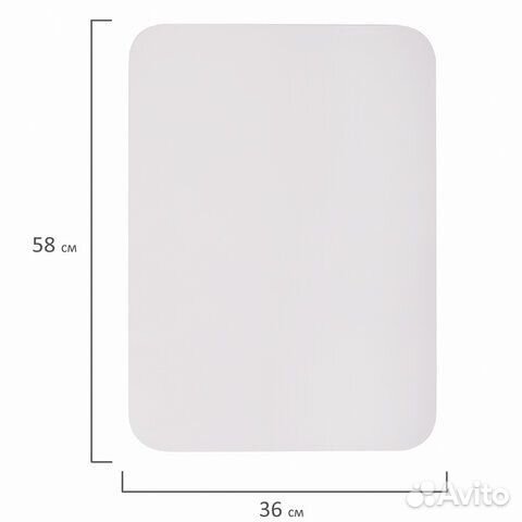 Доска на холодильник магнитно-маркерная 58х36 см с