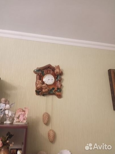 Часы настенные ручной работы