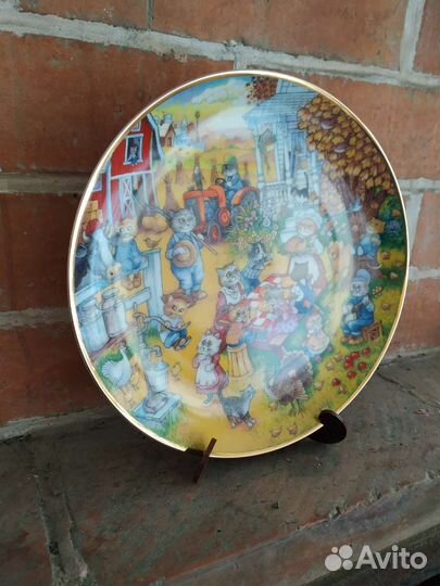 Тарелка коллекционная США