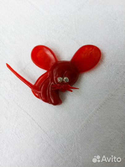 Детский значок СССР Мышонок