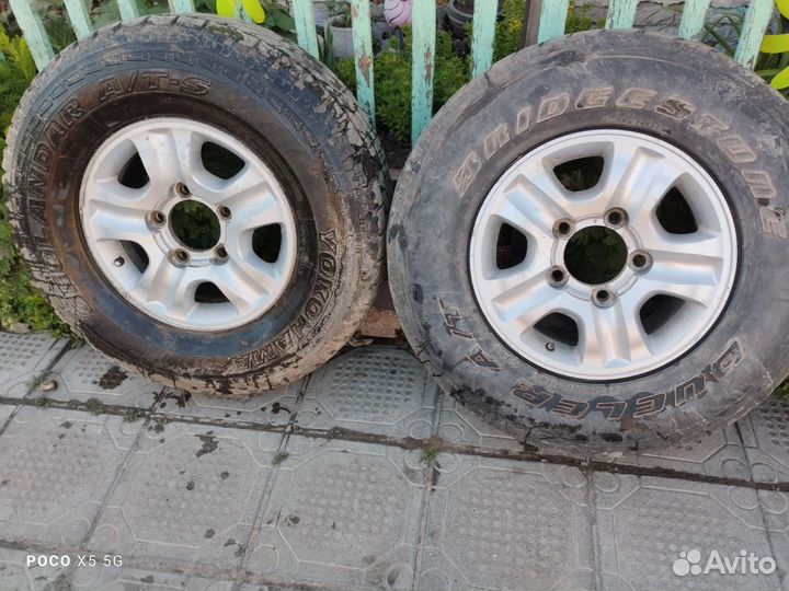 Литьё r16 5*150 комплект