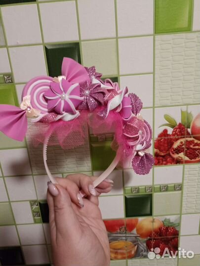 Ободок конфетка