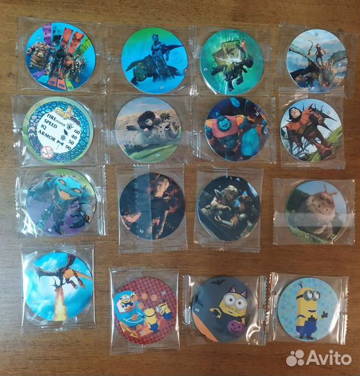 Фишки с наклейками Chipicao, как приучить дракона