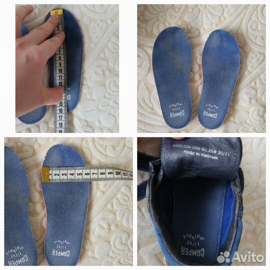 Ботинки camper размер.25 (16 см)