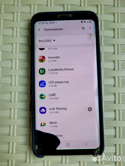 Телефон Samsung galaxy s9