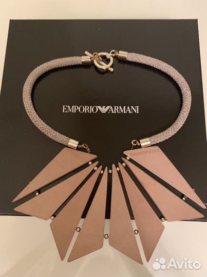 Ожерелье дизайнерское Armani