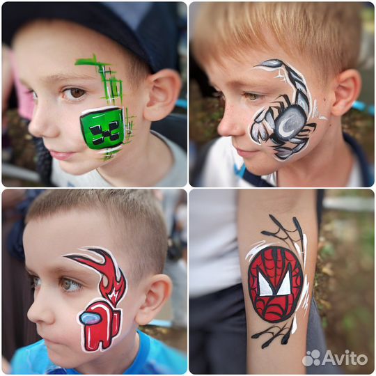 Профессиональный аквагрим и бьюти бар