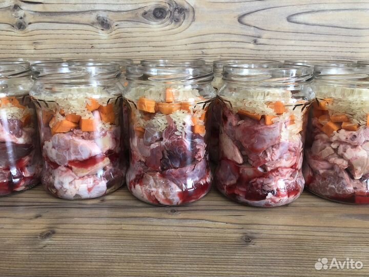 Натуральный корм для собак