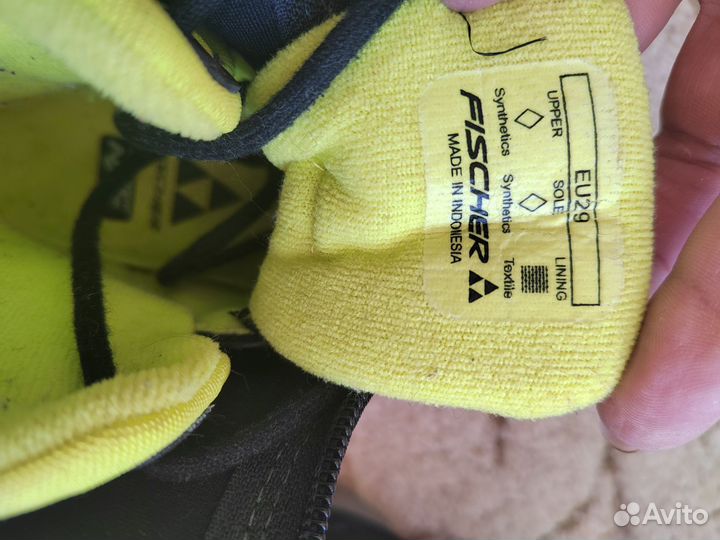 Лыжные ботинки fischer