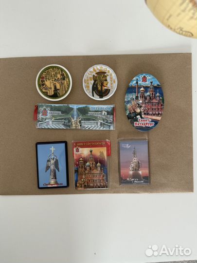 Магнитики сувенирные для поделки и подарка