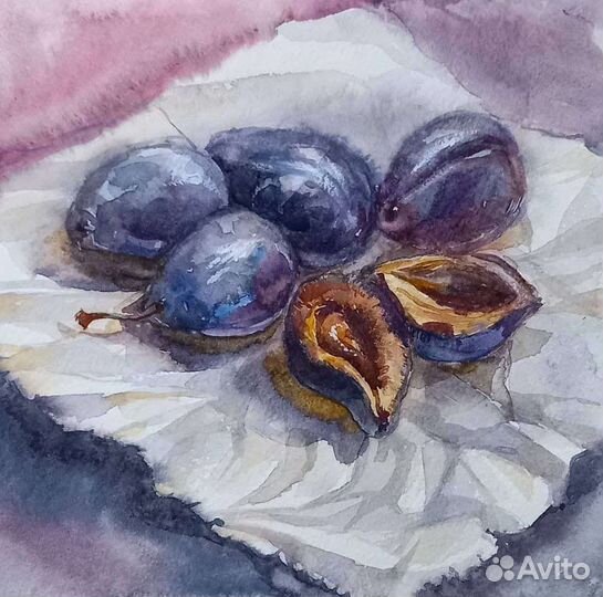 Акварельные картины