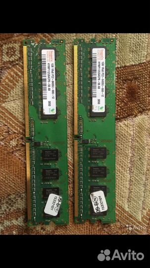 Материнская плата с процессором и памятью