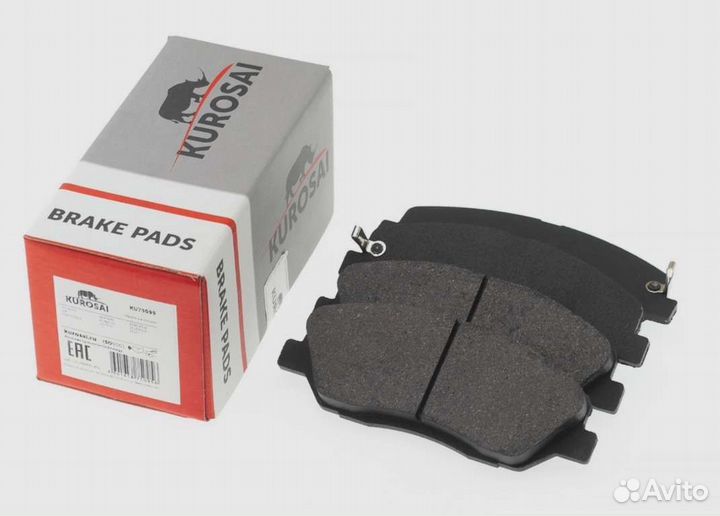 Колодки тормозные передние Santa Fe II