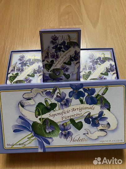 Мыло. Италия. Подарочный набор