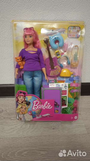 Барби barbie extra, fashionistas, со скутером