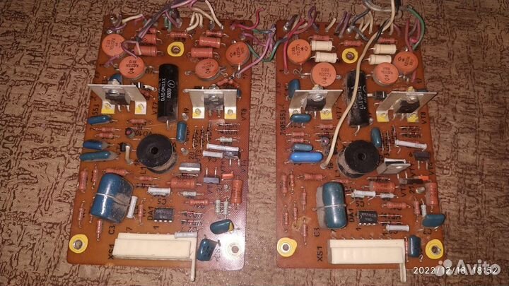 Платы от усилителя Барк (Корвет) 50у-68с