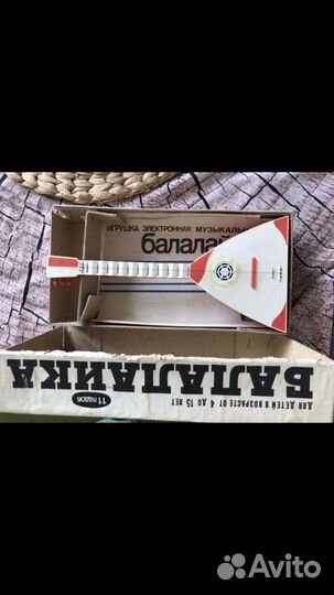 Ретро электронная балалайка СССР (90-е)