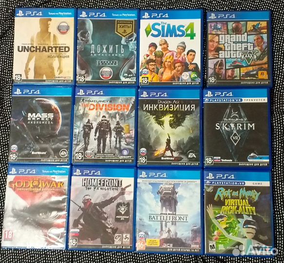 Игры Sony PlayStation Xbox One