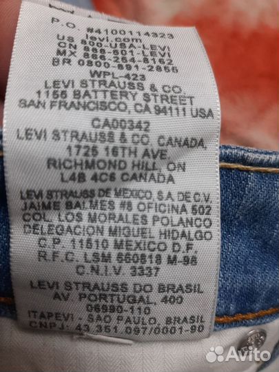 Женские джинсы Levi's