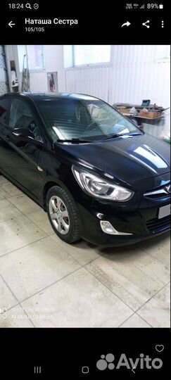 Hyundai Solaris 1.4 AT, 2012, 106 000 км