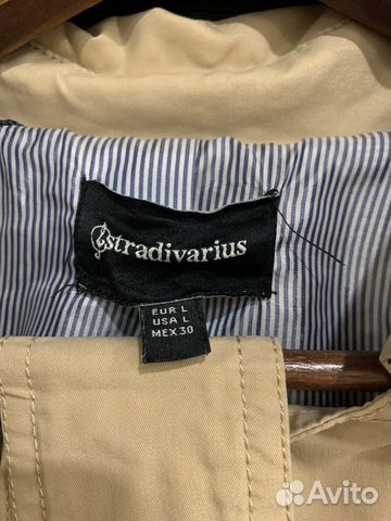 Тренч женский stradivarius