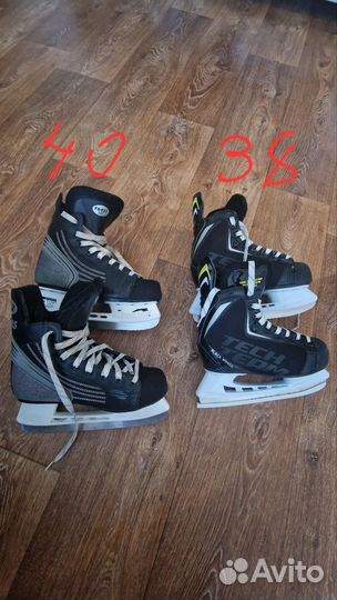 Коньки хоккейные