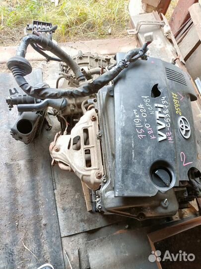 Двигатель toyota sienta NCP81 1nzfe