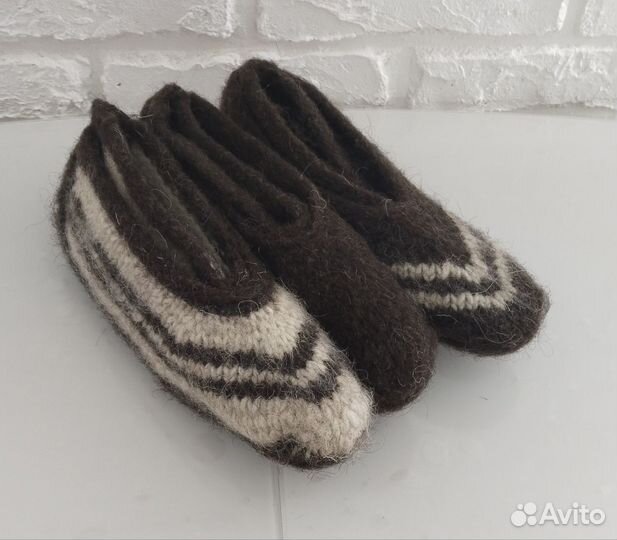 Следы шерстяные ручной вязки