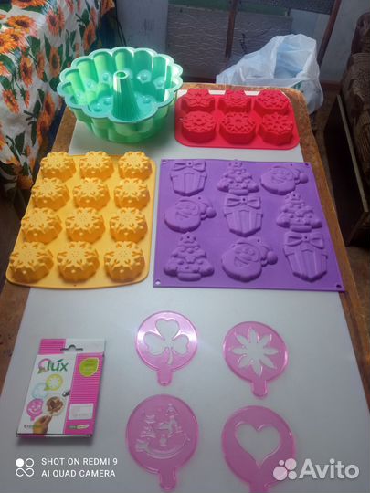 Силиконовые формы для выпечки