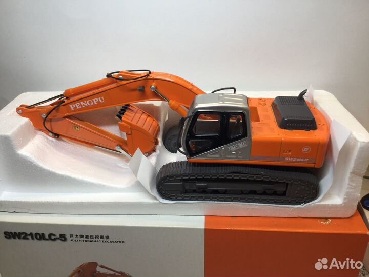 Модель экскаватора Pengpu. кнр