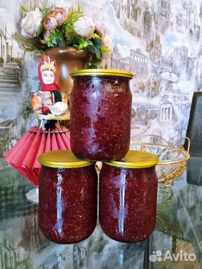 Варенье малина 0.5л