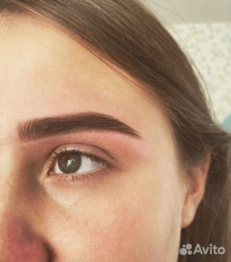 Оформление бровей