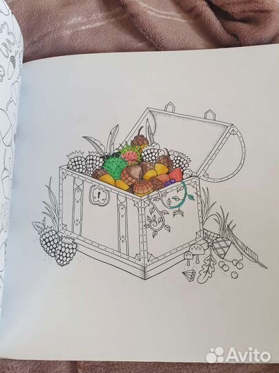 Книга раскраска анти стресс