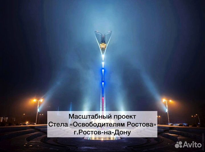 Светильник светодиодный промышленный 100W