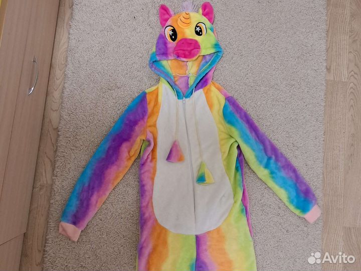 Пижама кигуруми единорог