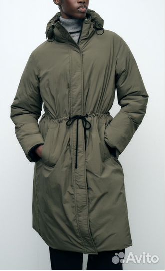 Длинная куртка Zara