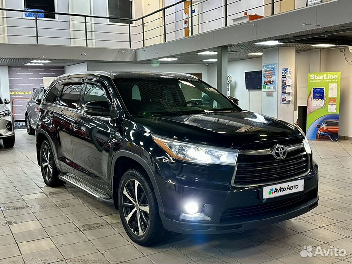 Toyota Highlander 3.5 AT, 2014, 144 439 км