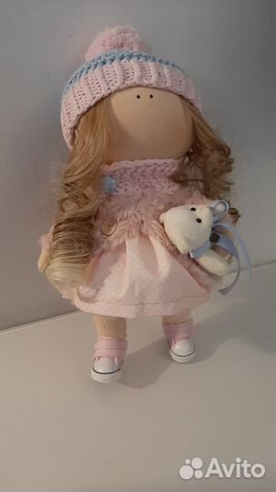 Кукла текстильная