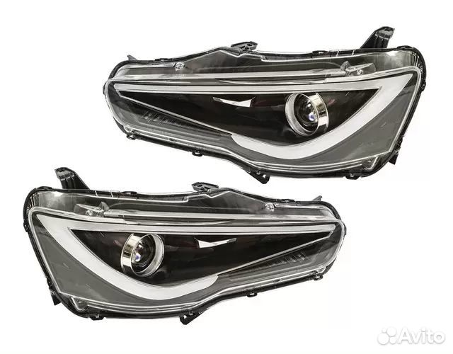 Фара Mitsubishi Lancer X левая + правая